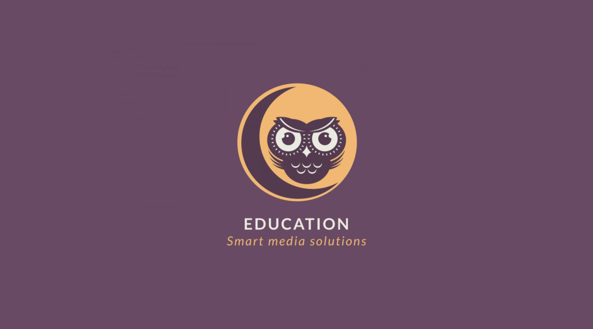 owl on the moon education logo